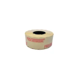 Etichete autoadezive cu adeziv permanent, dimensiune 26×12mm, colturi rotunjite, 1500 etic/rola, albe